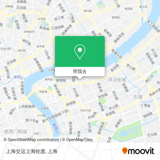 上海交运上海轮渡地图