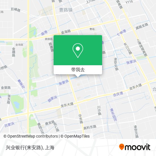兴业银行(来安路)地图