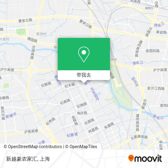 新越豪农家汇地图