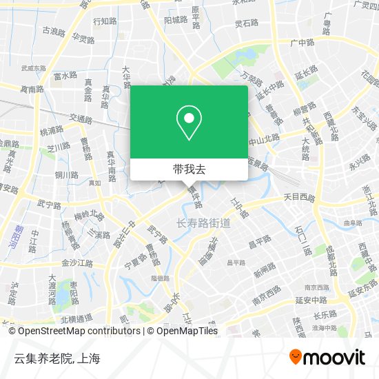 云集养老院地图