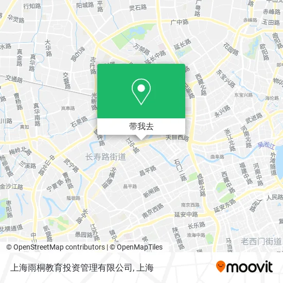 上海雨桐教育投资管理有限公司地图