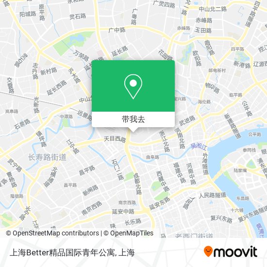 上海Better精品国际青年公寓地图