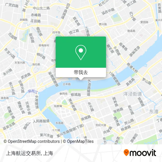 上海航运交易所地图