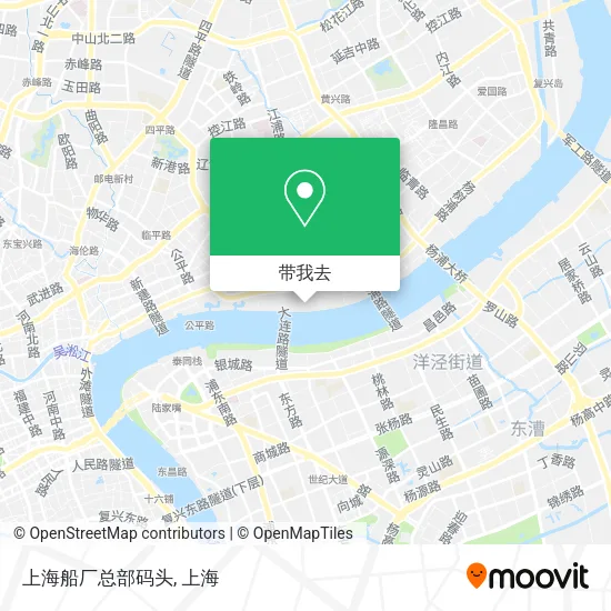 上海船厂总部码头地图