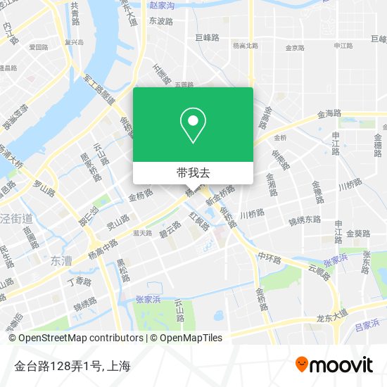 金台路128弄1号地图