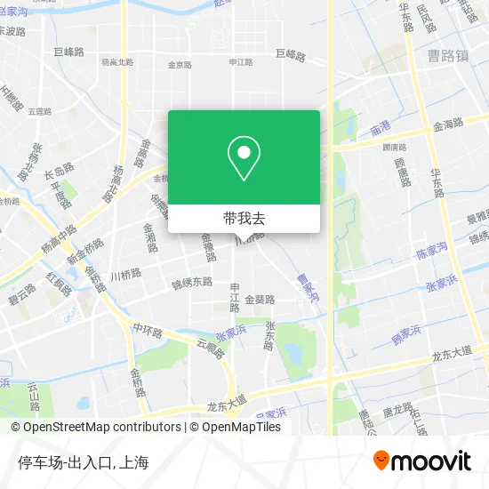 停车场-出入口地图