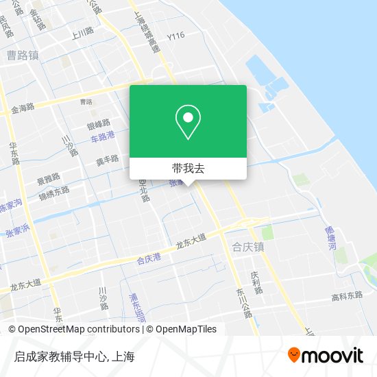 启成家教辅导中心地图