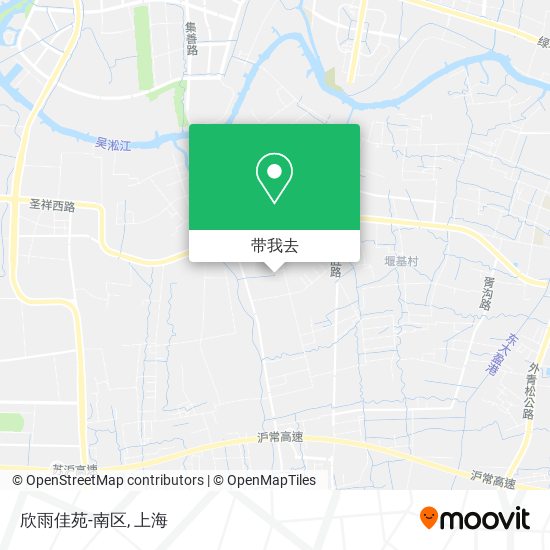 欣雨佳苑-南区地图
