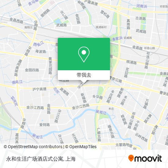 永和生活广场酒店式公寓地图