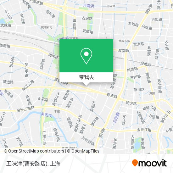 五味津(曹安路店)地图