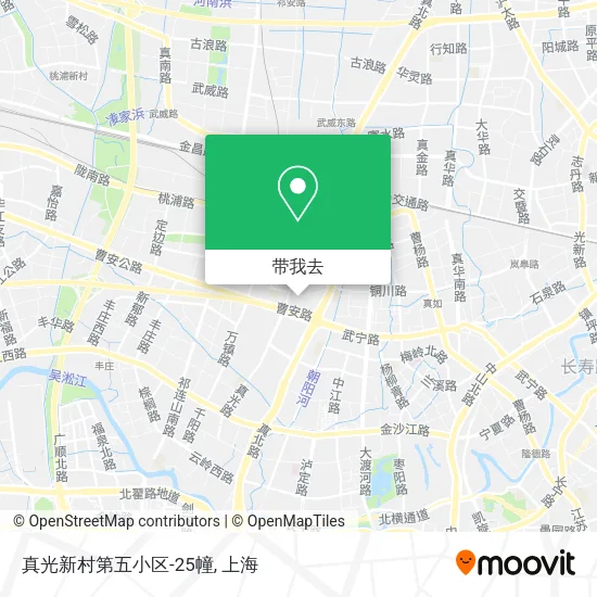 真光新村第五小区-25幢地图