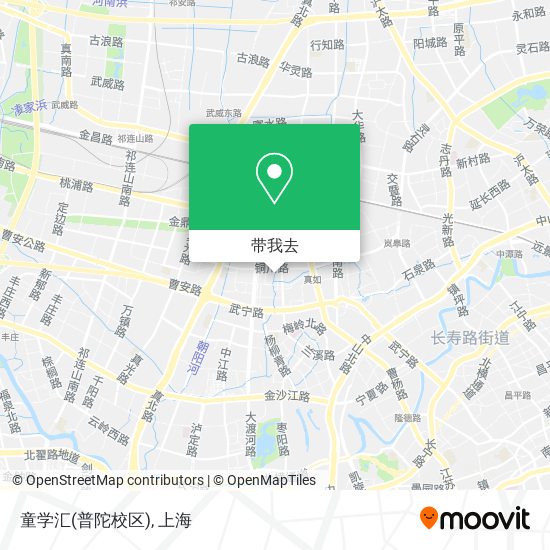 童学汇(普陀校区)地图