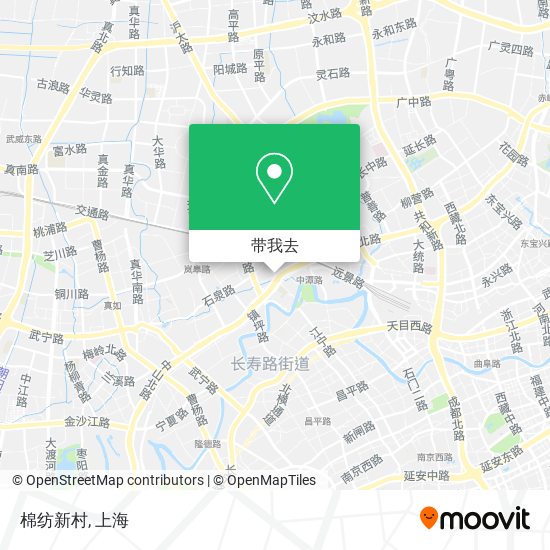 棉纺新村地图