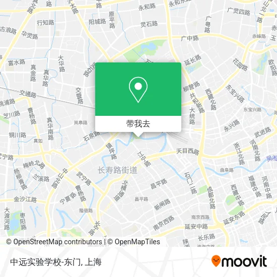 中远实验学校-东门地图