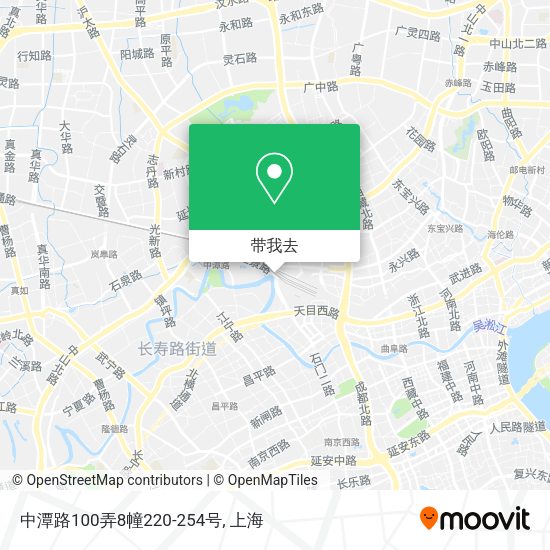 中潭路100弄8幢220-254号地图