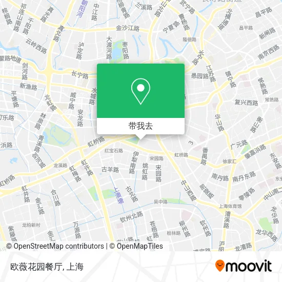 欧薇花园餐厅地图
