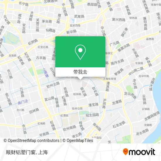 顺财铝塑门窗地图