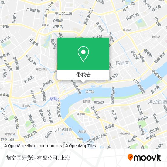 旭富国际货运有限公司地图