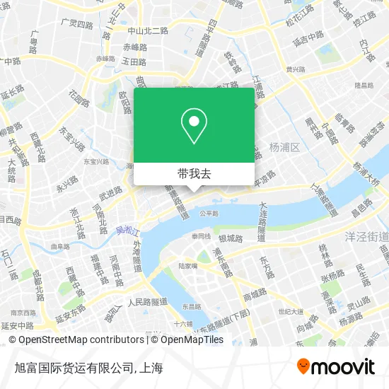 旭富国际货运有限公司地图