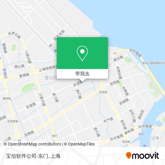 宝信软件公司-东门地图