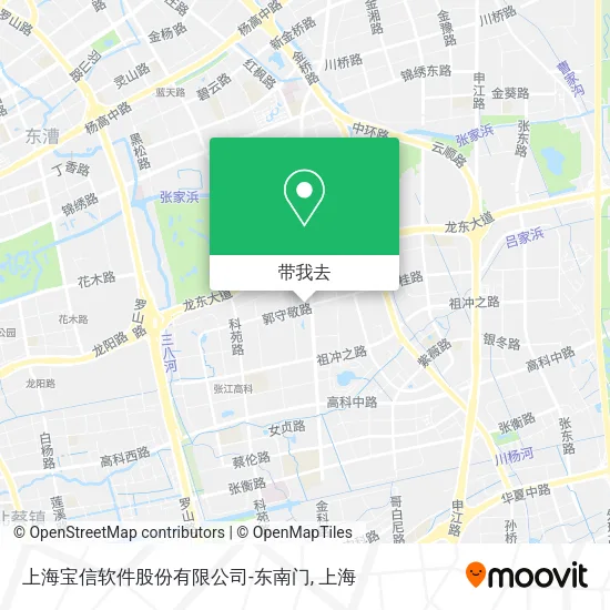 上海宝信软件股份有限公司-东南门地图