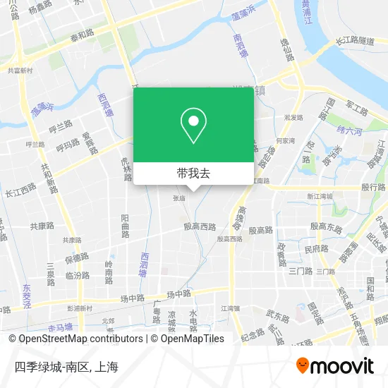 四季绿城-南区地图