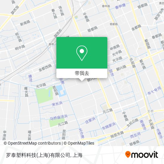 罗泰塑料科技(上海)有限公司地图