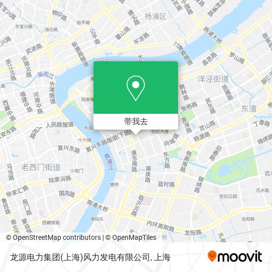 龙源电力集团(上海)风力发电有限公司地图