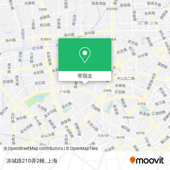 凉城路210弄2幢地图