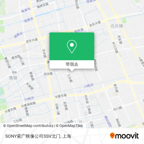 SONY索广映像公司SSV北门地图