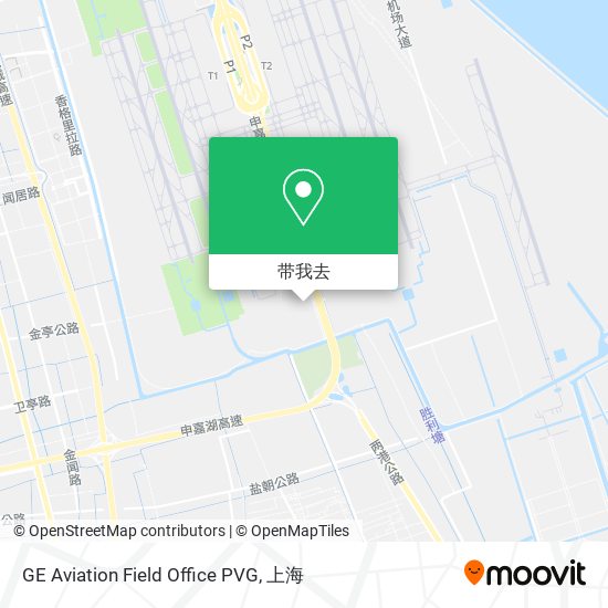 GE Aviation Field Office PVG地图