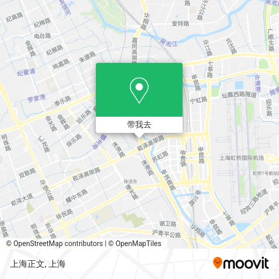上海正文地图