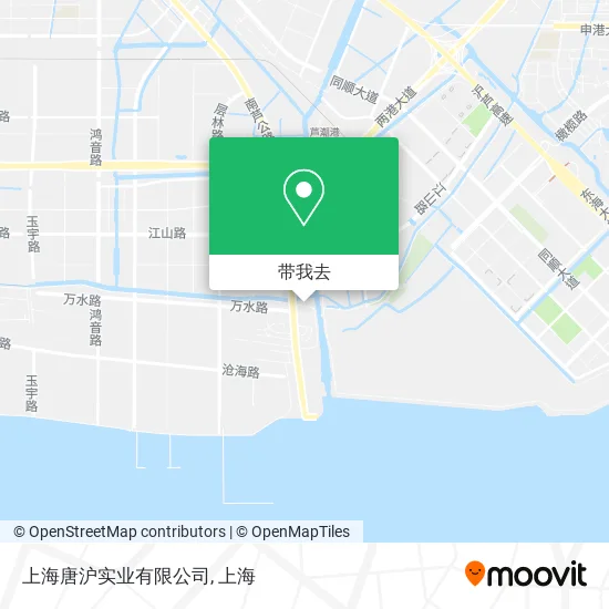 上海唐沪实业有限公司地图