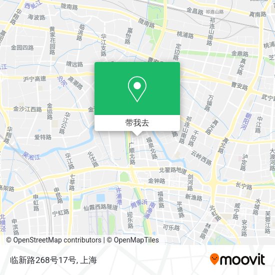 临新路268号17号地图