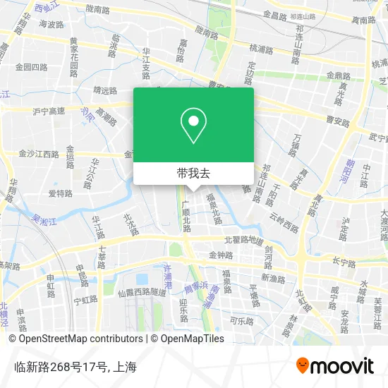 临新路268号17号地图