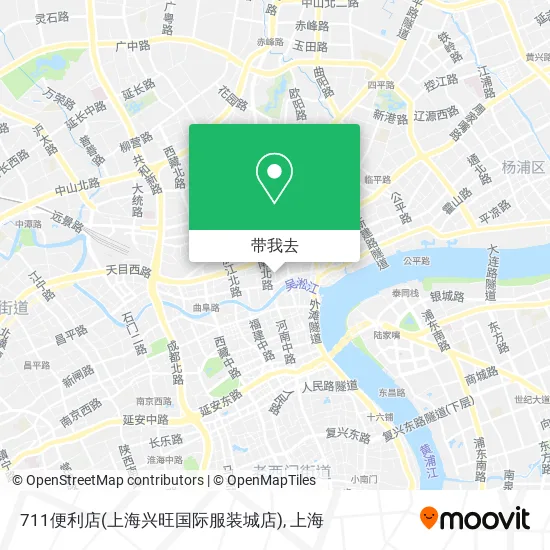 711便利店(上海兴旺国际服装城店)地图