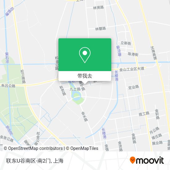 联东U谷南区-南2门地图