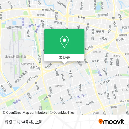 程桥二村64号楼地图