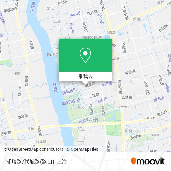 浦瑞路/联航路(路口)地图