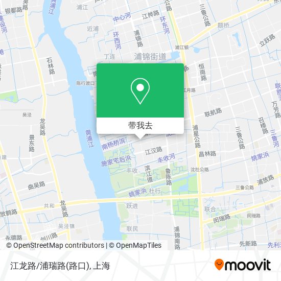 江龙路/浦瑞路(路口)地图