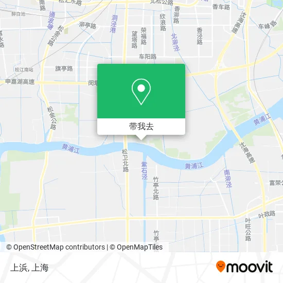 上浜地图
