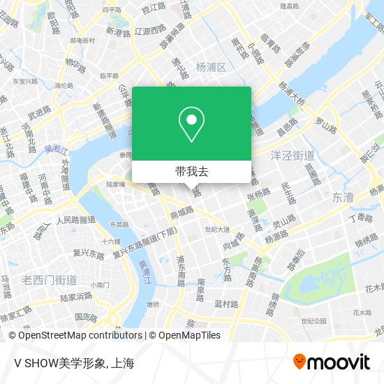 V SHOW美学形象地图