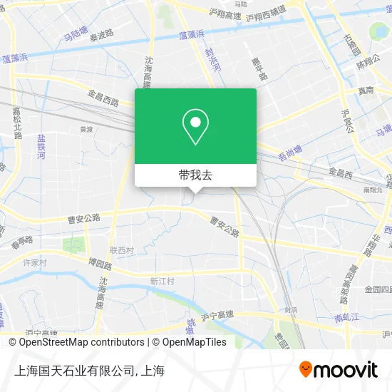 上海国天石业有限公司地图