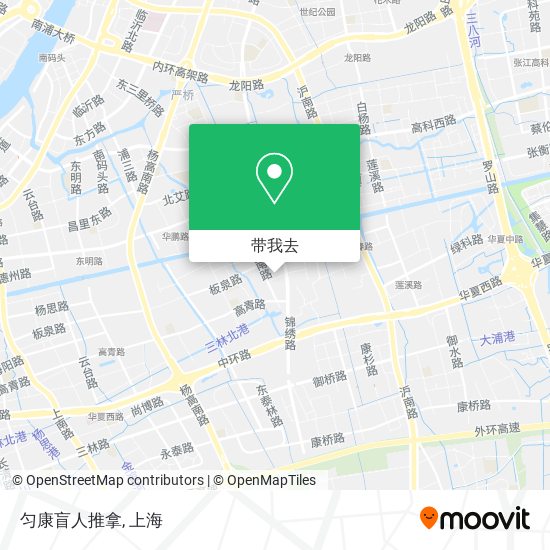 匀康盲人推拿地图