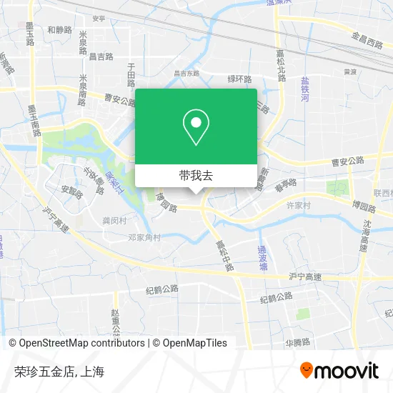 荣珍五金店地图