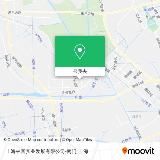 上海林音实业发展有限公司-南门地图