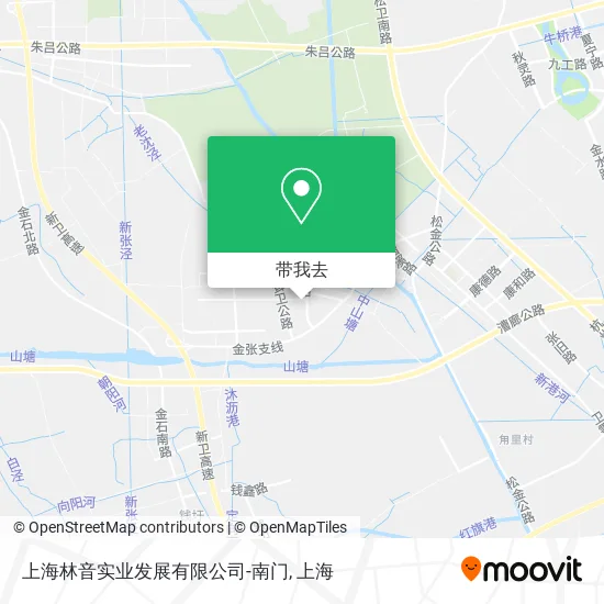 上海林音实业发展有限公司-南门地图
