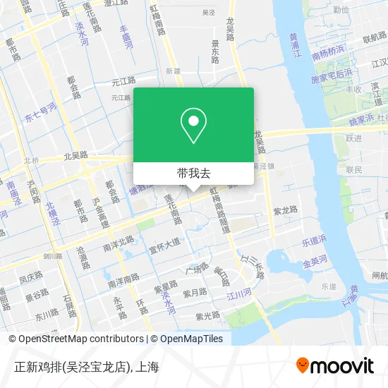 正新鸡排(吴泾宝龙店)地图