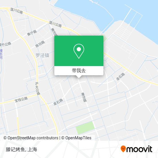 滕记烤鱼地图