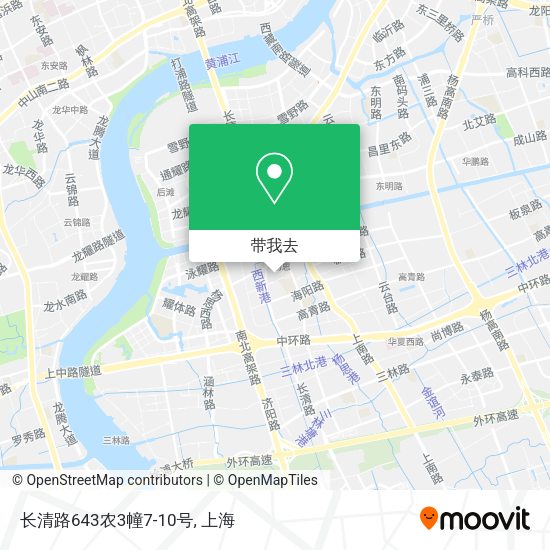 长清路643农3幢7-10号地图